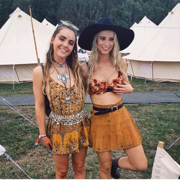 Hippie festival clearance outfits